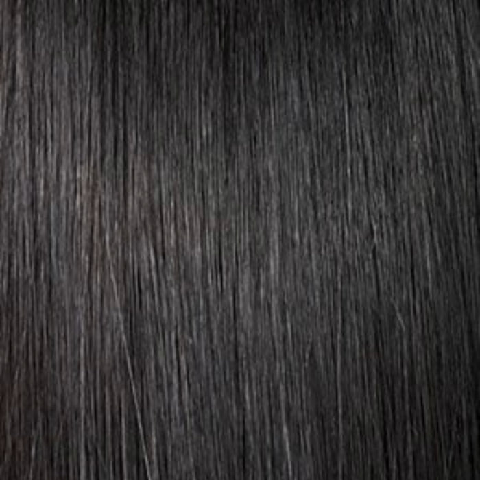 SENSATIONNEL Lulu Pony Kiki ponytail extension in natural jet black straight hair texture for sleek styles