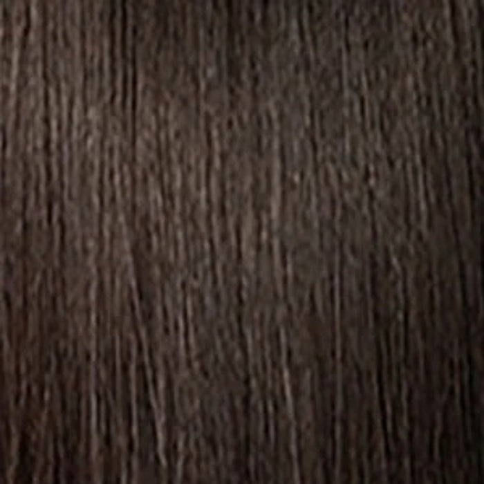 SENSATIONNEL Lulu Pony Kiki ponytail extension dark brown straight synthetic hair texture for sleek instant ponytails