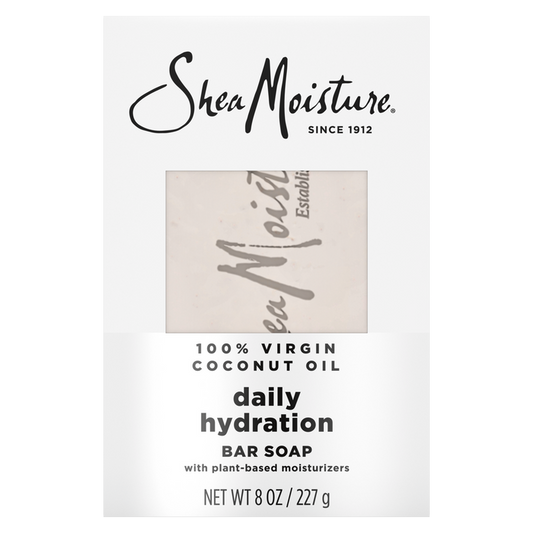Shea Moisture 100% Virgin Coconut Oil Daily Hydration Bar Soap 227 g
