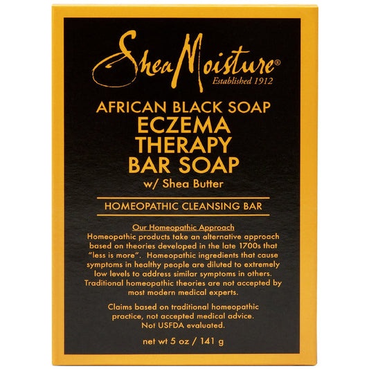 Shea Moisture African Black Soap Eczema Therapy Bar Soap 141 g