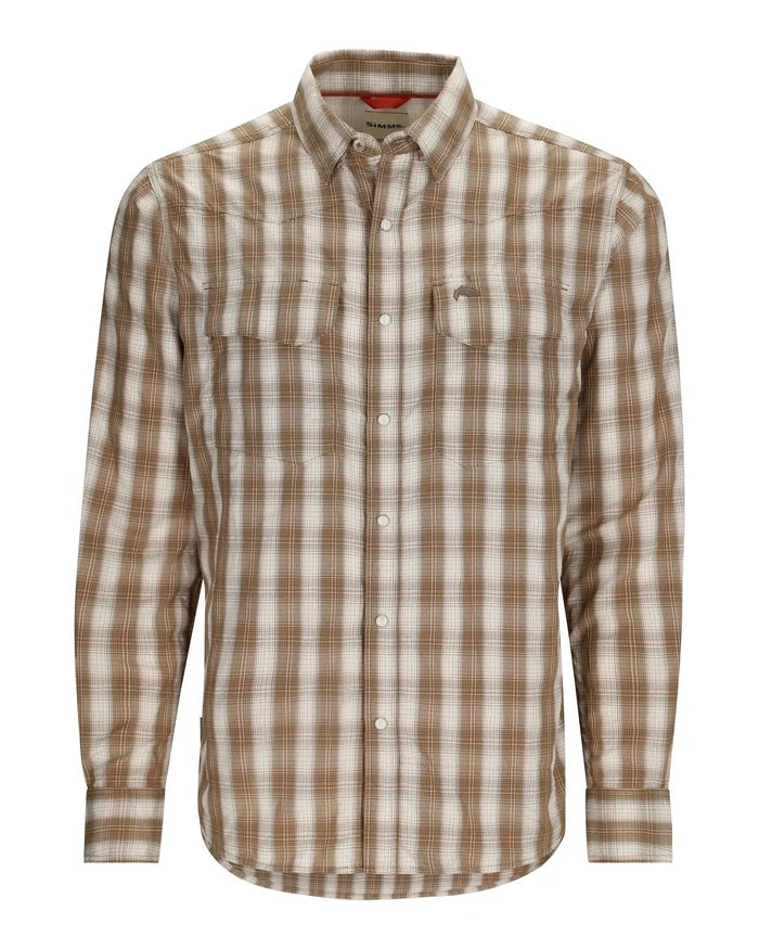 Simms M's Big Sky LS Shirt - BA Logo-