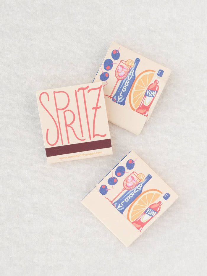 Spritz Italian Summer Printed 10 Stem Matchbooks Matches
