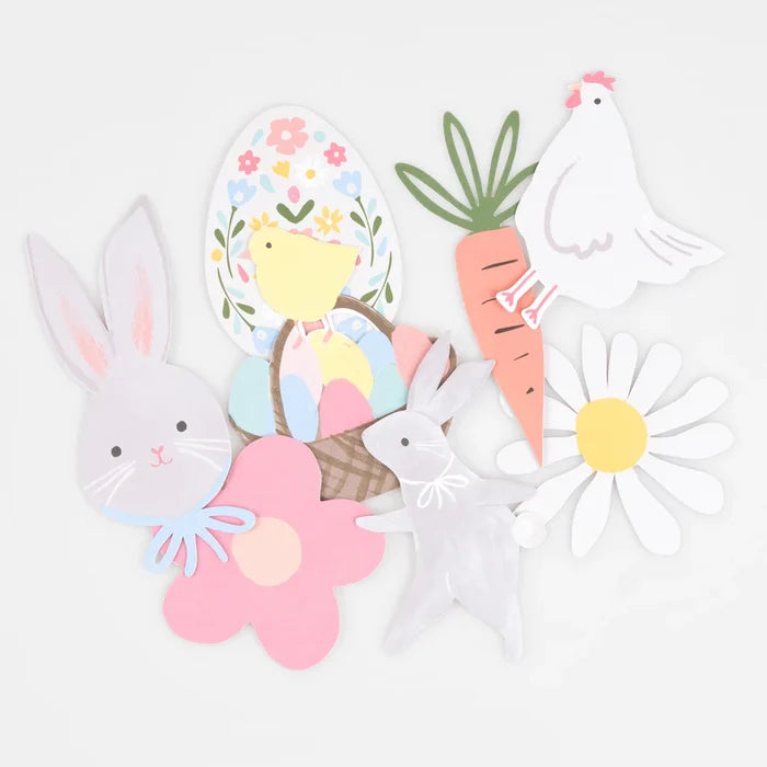 Meri Meri - Stickers - Shaped - Easter Theme