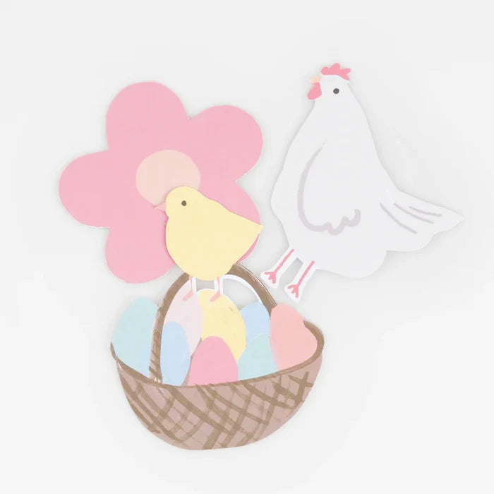 Meri Meri - Stickers - Shaped - Easter Theme - Contents