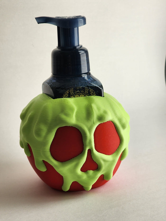 *STL FILE ONLY* Apple Bath & Body Foam Soap Holder