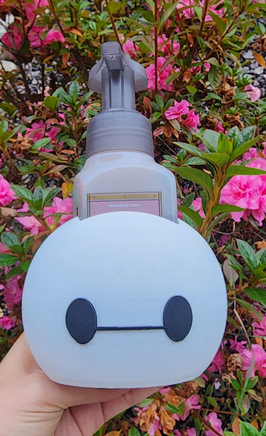 *STL FILE ONLY* Robot Bath & Body Foam Soap Holder Digital File