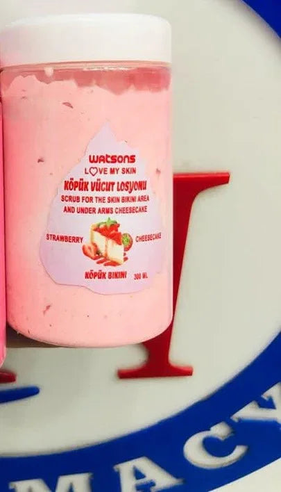 Strawberry Cheesecake Foam Lotion - Watsons Soft Skin - Body Lotion - Watsons -- United Arab Emirates -- Pinky Cosmetics