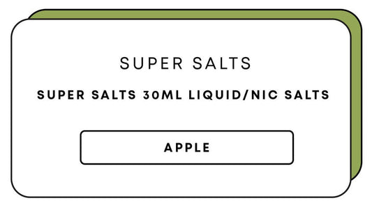 Super Salts 30mL E-Liquid | Apple-Image 1