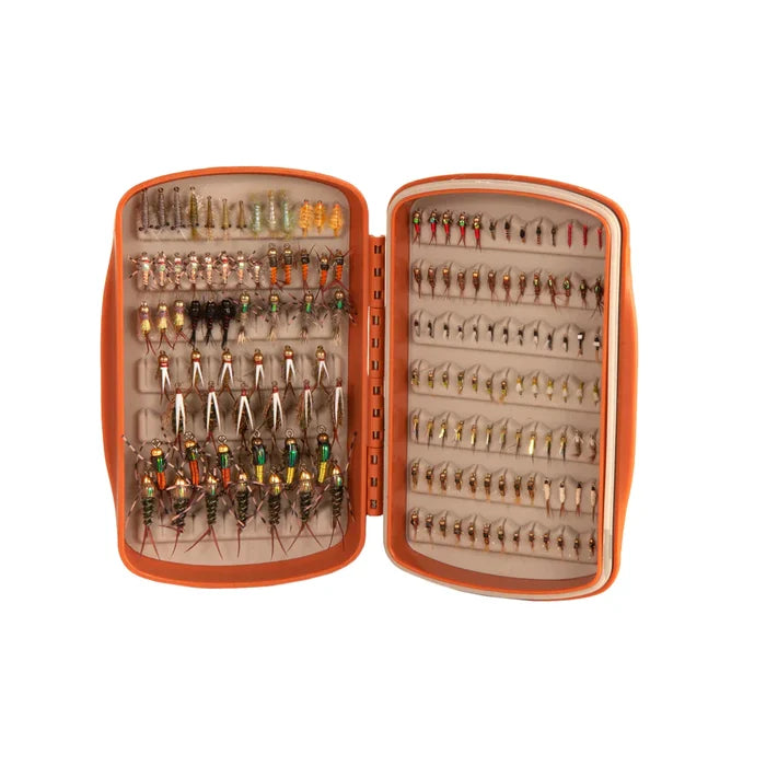 Tacky Pescador Fly Box- Small- Burnt Orange