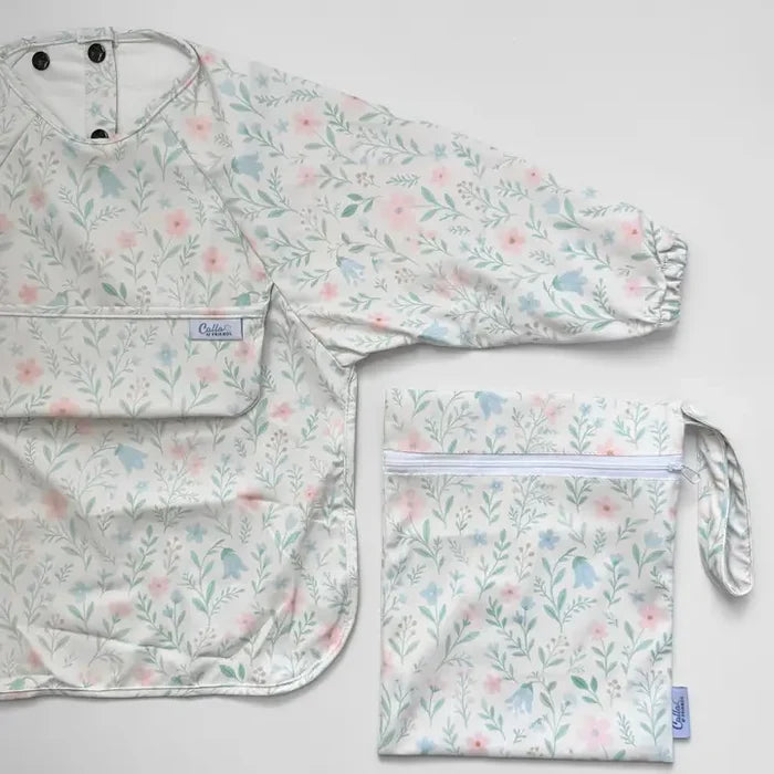 The Grayson L/S Bib-Wildflower Dreams Bib