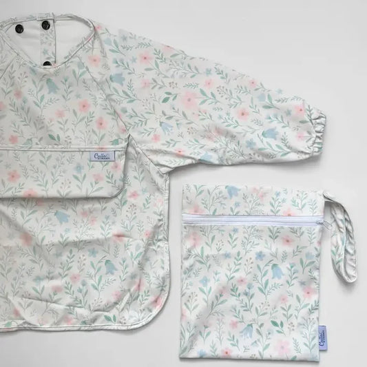 The Grayson L/S Bib-Wildflower Dreams Bib