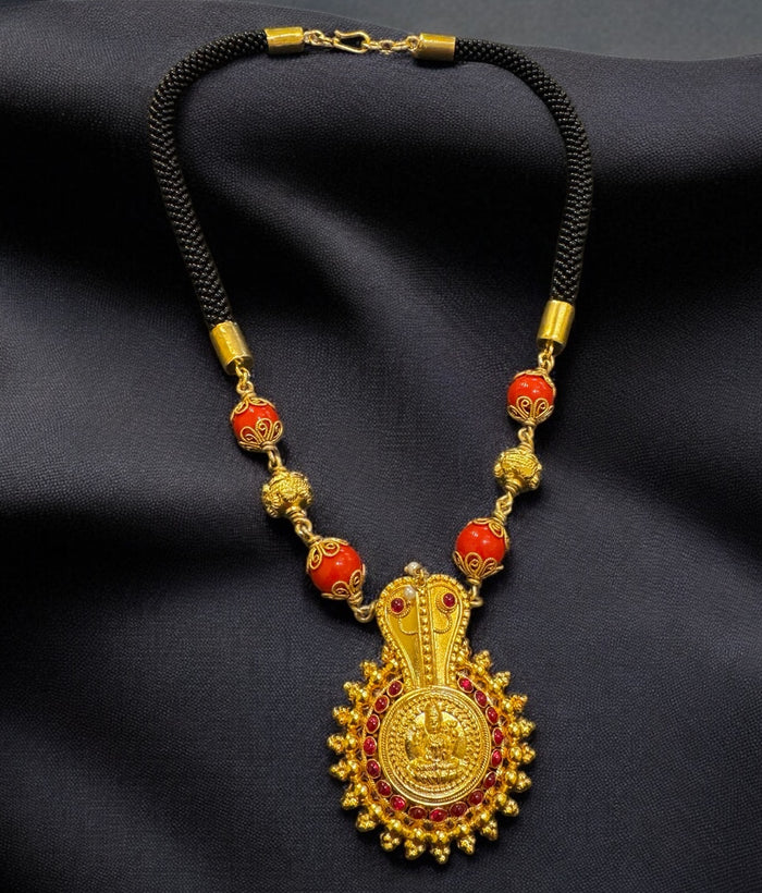 The Vijeta Silver Coral Pathak Necklace