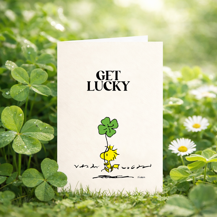 Titlee - Snoopy "Get lucky" Card