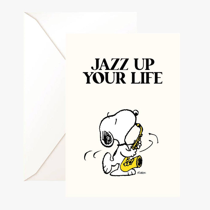 Titlee - Snoopy "Jazz" Card