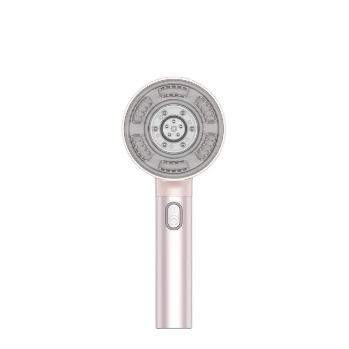 Built-in massage in TYMO TRITHERA red light scalp therapy soothes and reduces tension.