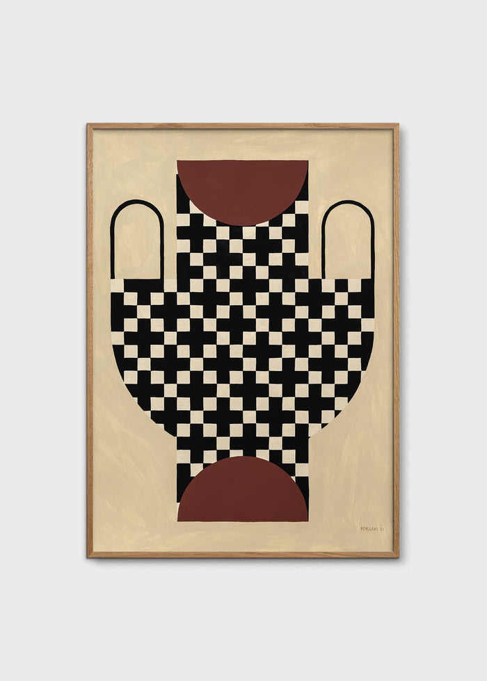 Vase With Cross Pattern by Studio Paradissi