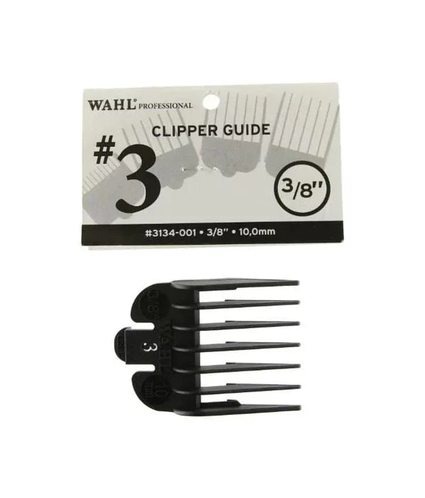 Wahl Color-Coded Clipper Guide Attachment Grey # 3 - 3/8" (10.0mm) #3134-001 - Palms Fashion Inc.