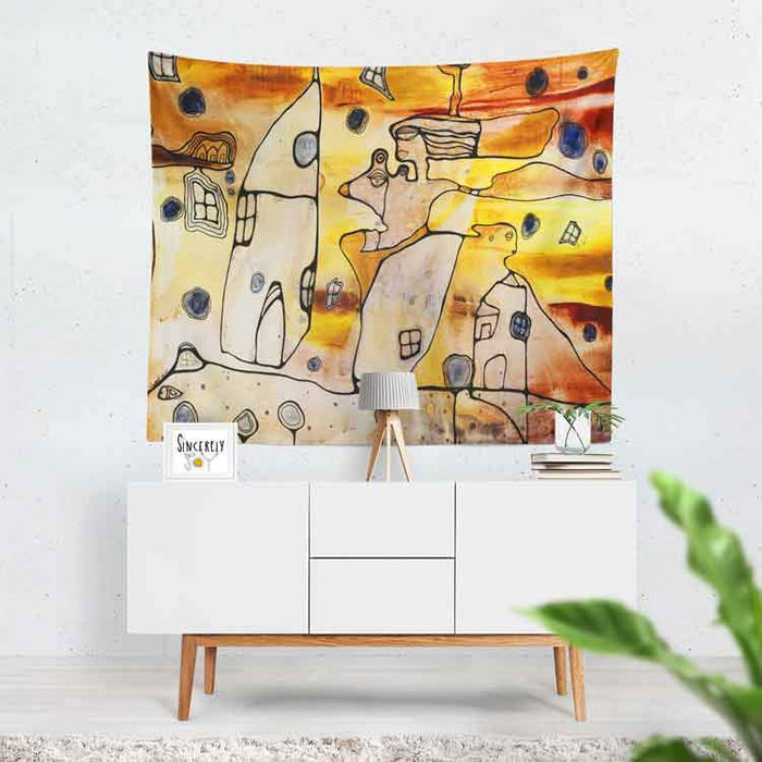 wall art tapestry 'oshun'