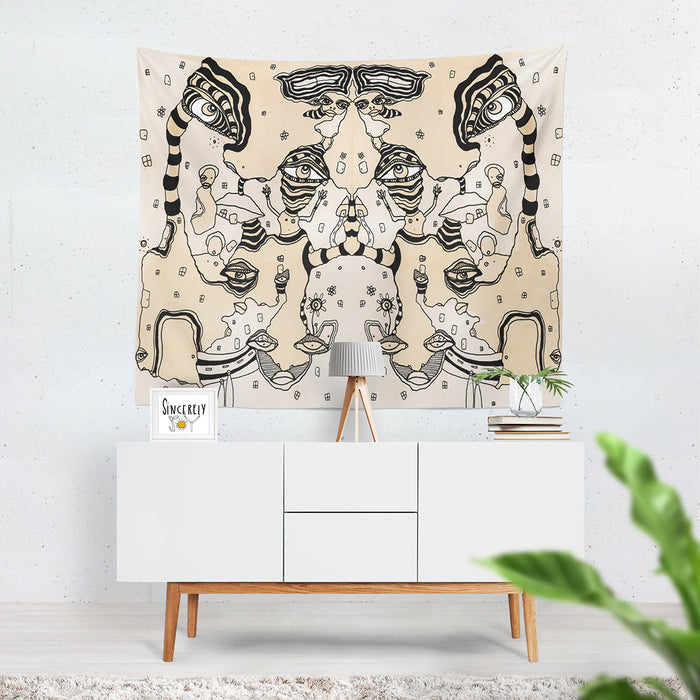 Wall Art Tapestry 'Stained 01' — C. Cambrea, Sincerely Joy