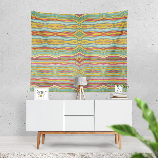 Wall Art Tapestry 'Striped' — C. Cambrea, Sincerely Joy