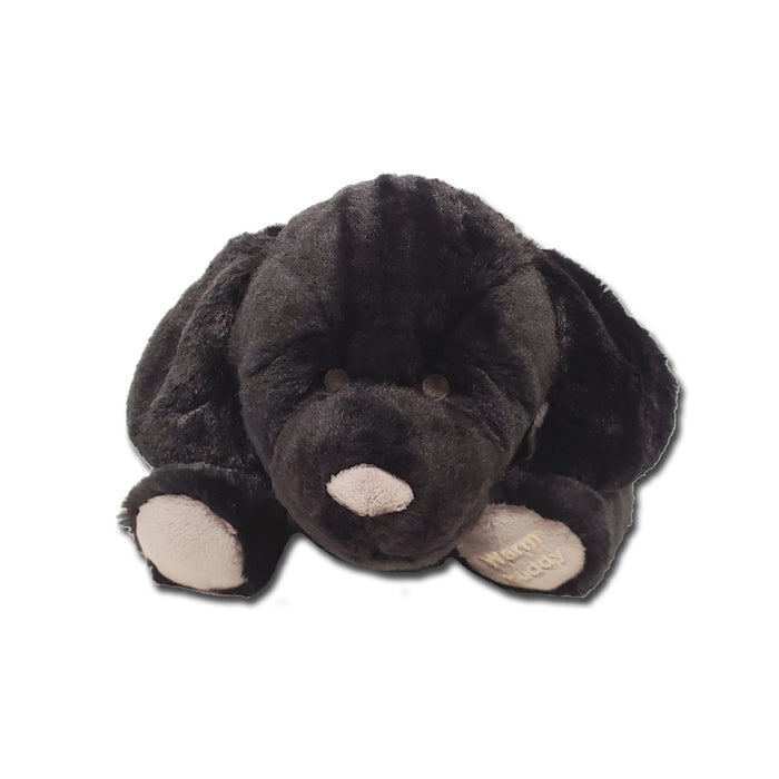 WARM BUDDY Black Labrador Plush – Small