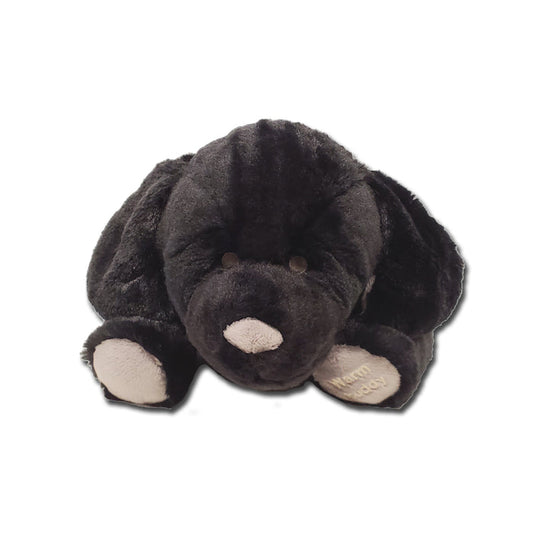WARM BUDDY Black Labrador Plush – Small