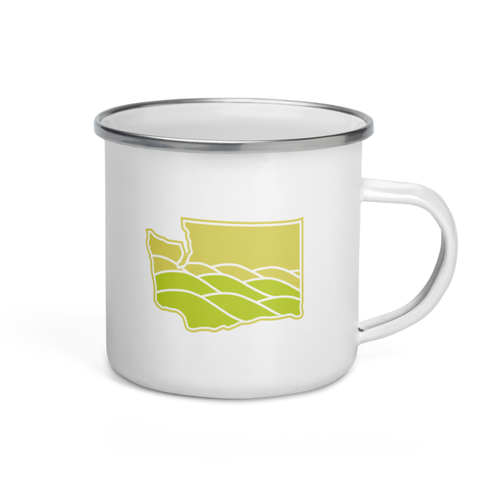 Washington Elements Palouse, Enamel Mug, 12oz