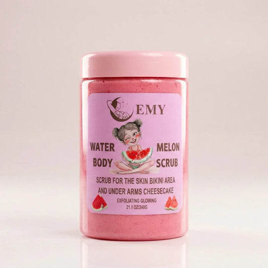 Watermelon Body Scrub - EMY Exfoliating Glow - Body Scrub - EMY -- United Arab Emirates -- Pinky Cosmetics