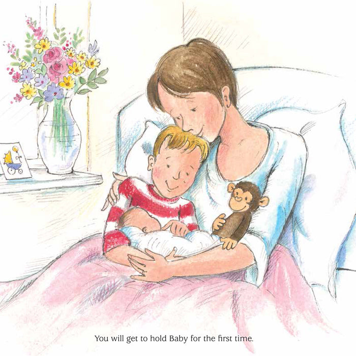 Pages of “We are having a baby!” Book