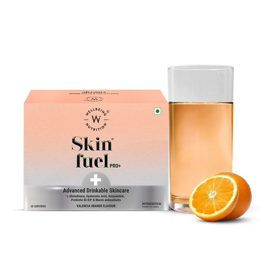 Wellbeing Nutrition Glutathione Skin Fuel Pro+ Valencia Orange Flavour