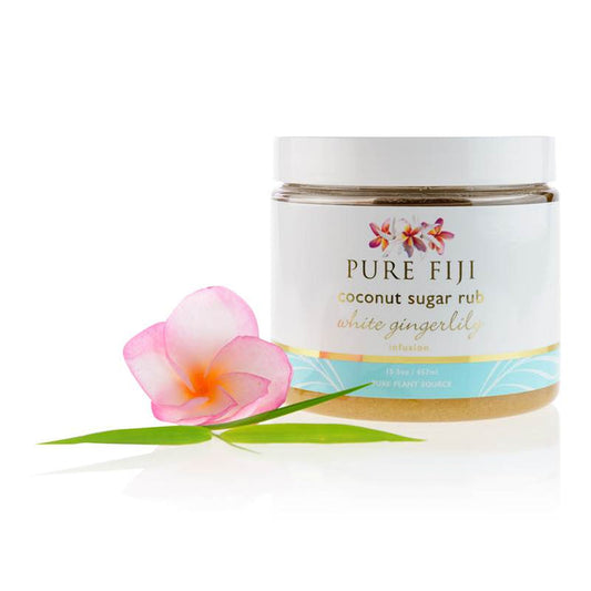White Gingerlily Sugar Rub 472ml
