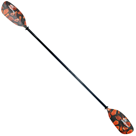 Winnerwell® TNS Kayak Paddle Fiberglass Shaft & Nylon Blade Red Boa