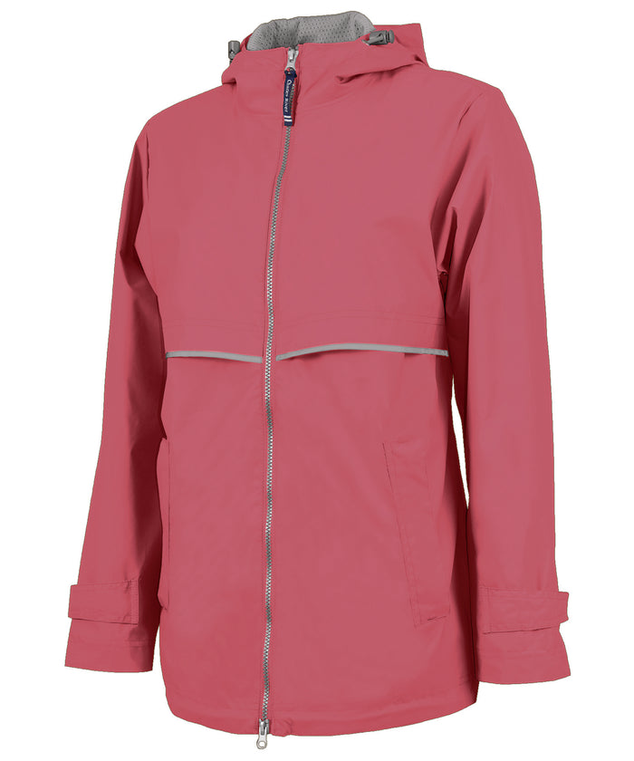 Women's New Englander Rain Jacket Solid Lining
