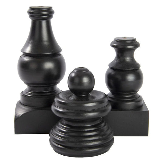 Wooden Display Bases for Round Top Collection