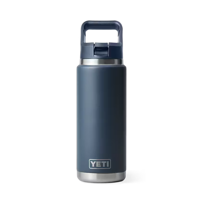 Yeti Water Bottle  With Color Matched Straw Cap