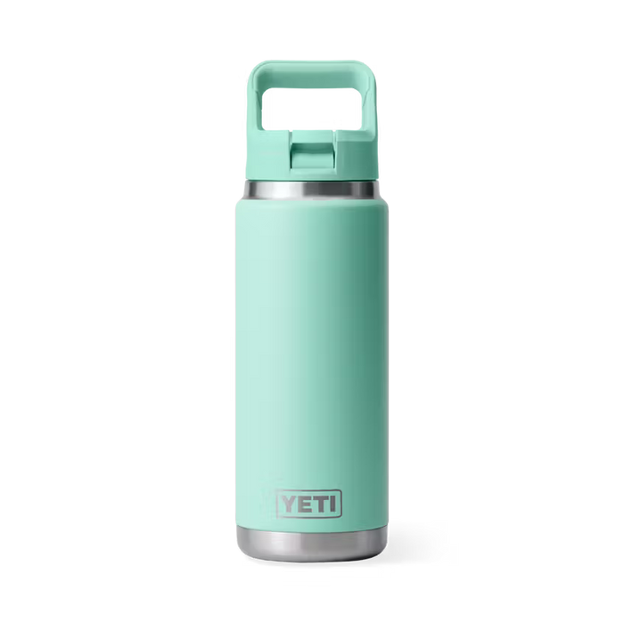 Yeti Water Bottle  With Color Matched Straw Cap