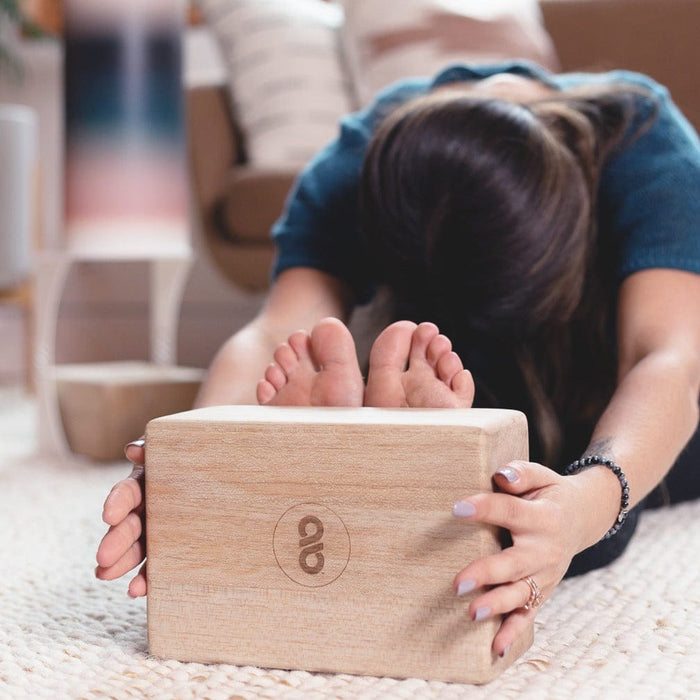 Mache Yoga Block | Balsa Wood + Beeswax