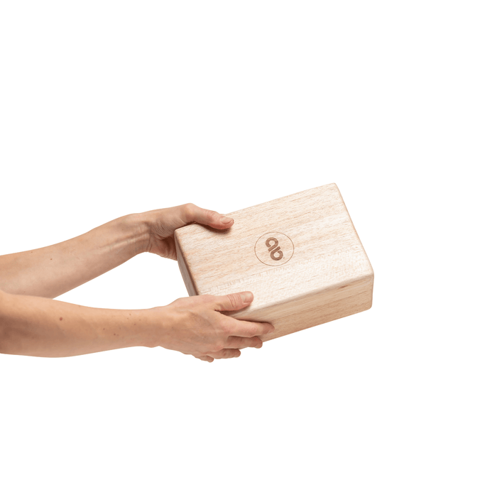 Mache Single Yoga Block Yoga Block | Balsa Wood + Beeswax