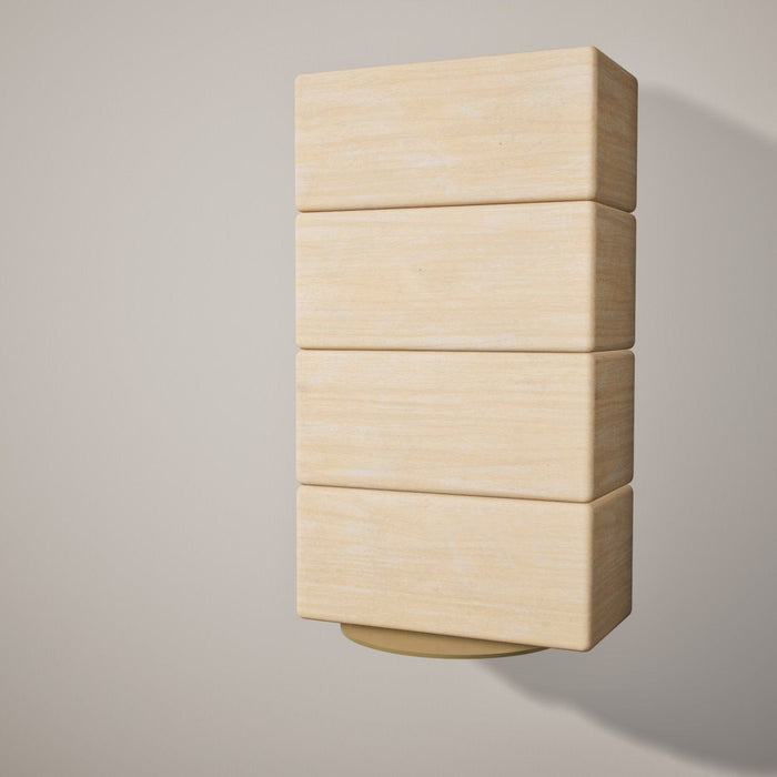 Mache Gold Yoga Block Wall Bracket, Gold