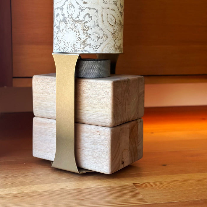 Mache Yoga Mat Storage Tube, Gold