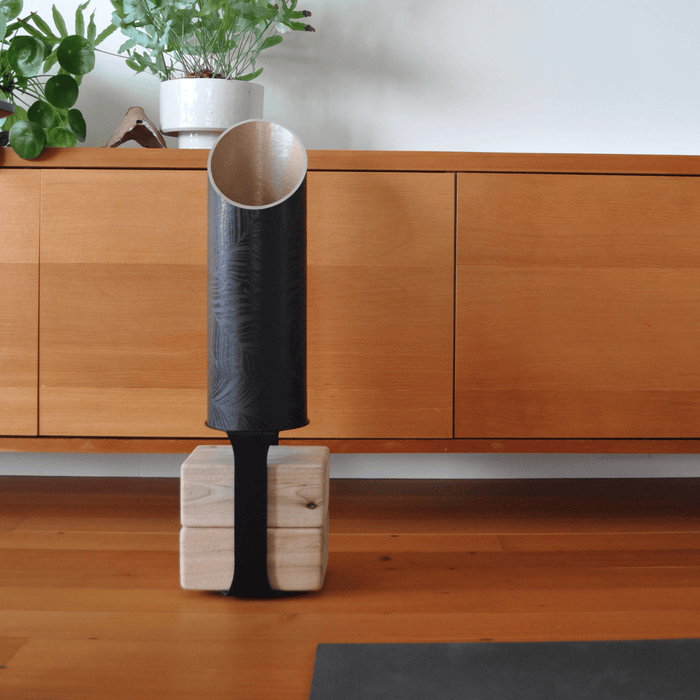 Mache Yoga Mat Tube Floor Stand | Black