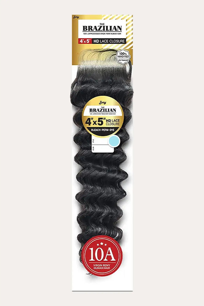 ZURY THE BRAZILIAN 4"X5" HD LACE CLOSURE DEEP - BSW BEAUTY CANADA